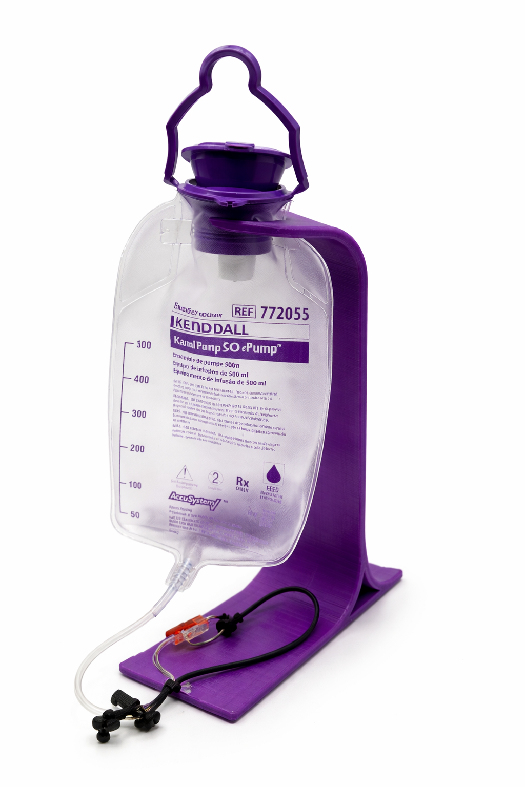 ENFit Feeding Bag Stand – 500 ml Single | Stable & Spill-Free Feeding