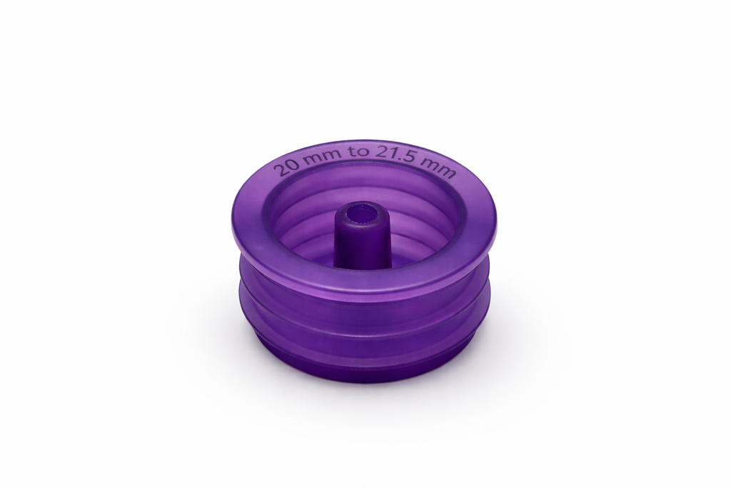 ENFit Reusable Medicine Bottle Adapter, 20mm-21.5mm. 5, 10, and 20 packs available