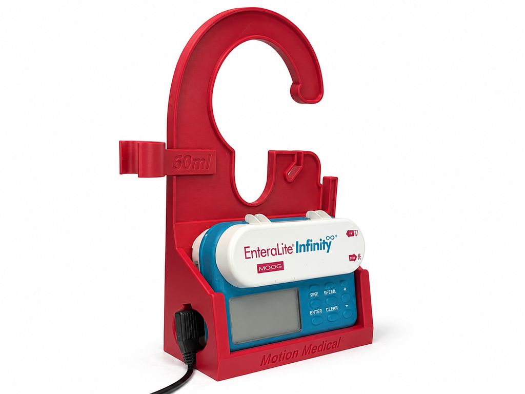 Marian Medical Feeding Pump Holder with Interchangeable Syringe Holders